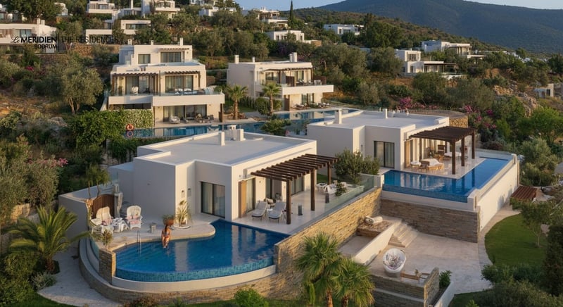 Aileler için ideal Bodrum konut projeleri