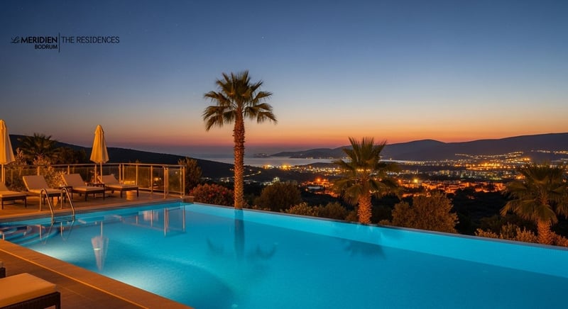 Akıllı ev teknolojileriyle donatılmış Bodrum residence'ları