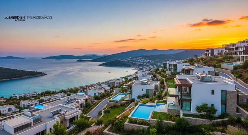 Bodrum'da konut seçenekleri, uygun residence seçimi