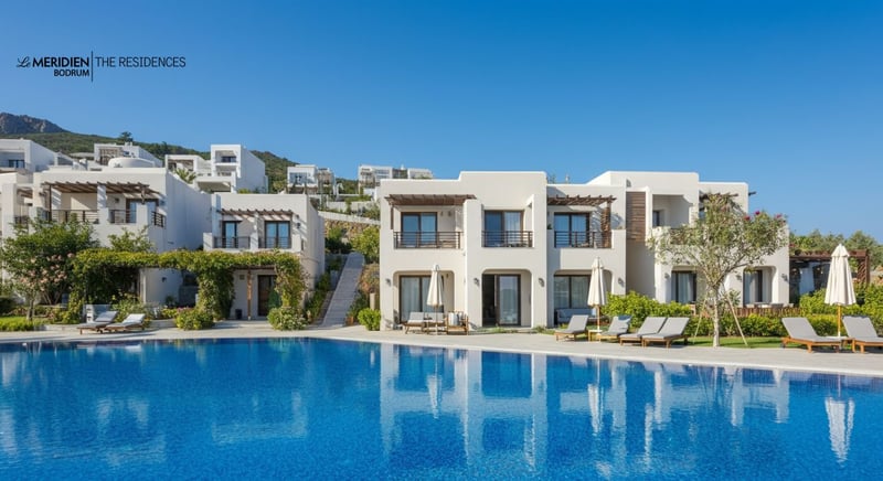 Bodrum'da lüks rezidans yaşamı ayrıcalıkları