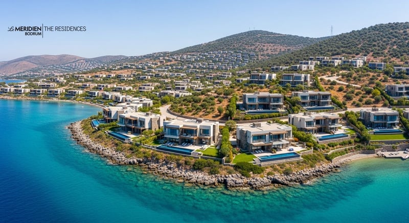 Bodrum'da residence yaşamı avantajları