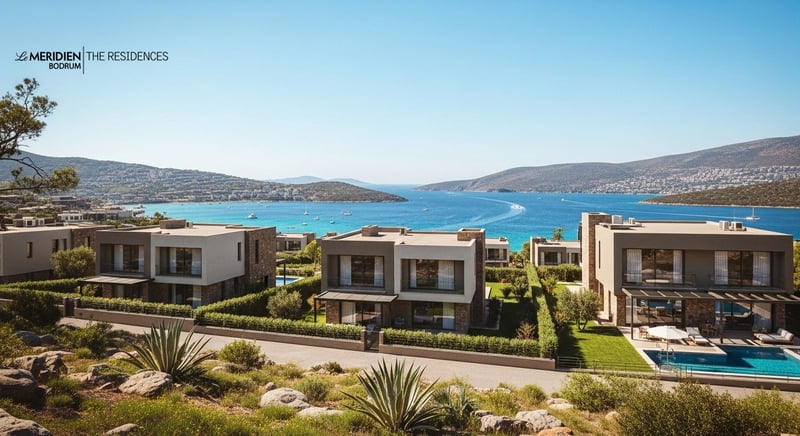 Bodrum'da residence yaşamı, popüler cazibe