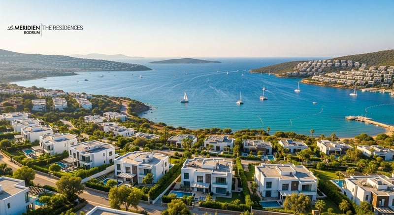 Bodrum'da residence yaşamı, konfor ve lüks