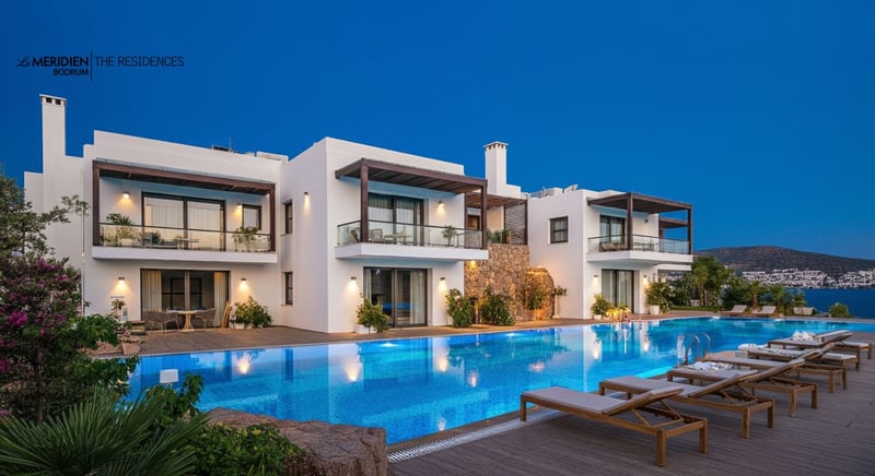 Bodrum'da residence konforu, tatil tadında yaşam tarzı