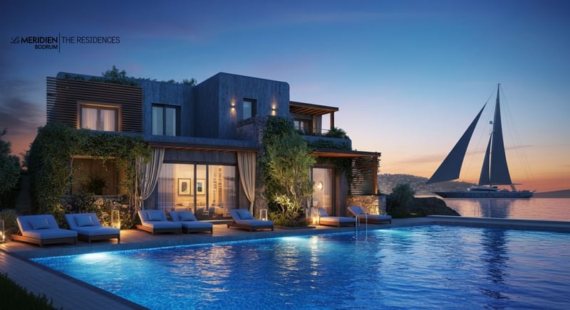 Bodrum Konut Projeleri: Deniz Manzaralı Lüks Residence Yaşamı