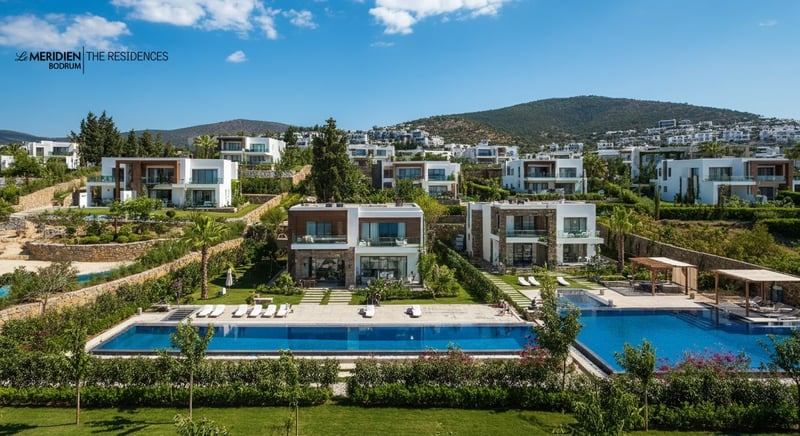 Bodrum konut projeleri, doğayla iç içe modern mimari