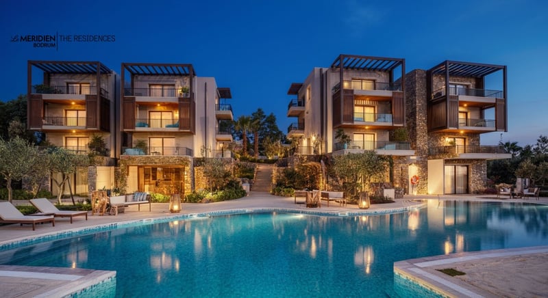 Bodrum Residence'da konfor ve prestijli yaşam