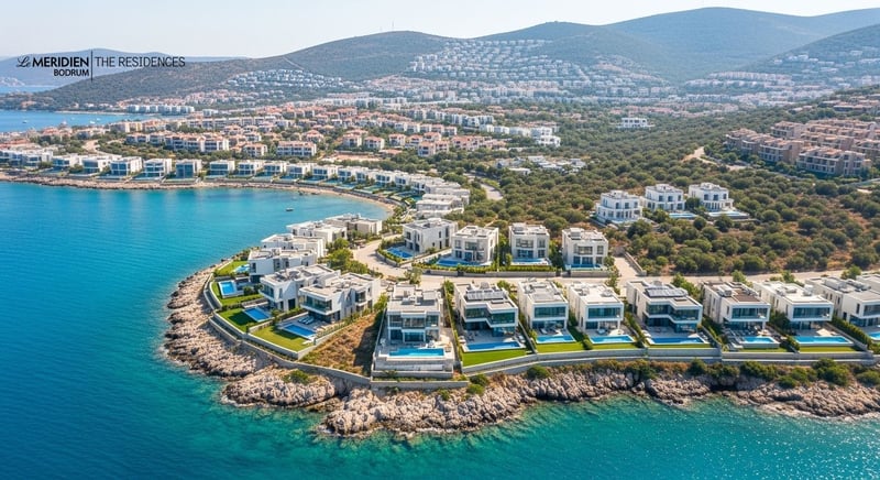Bodrum Residence yaşamının avantajları