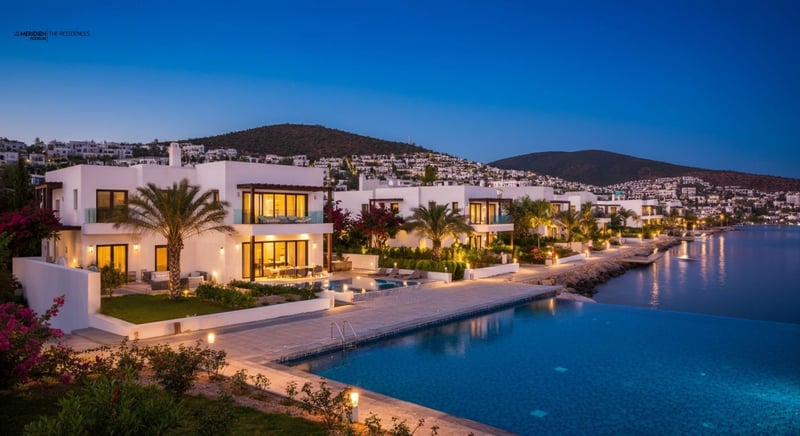 Bodrum rezidansları, ideal yaşam seçeneği