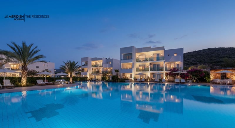 Bodrum'un en iyi residence projeleri: konfor ve yatırım
