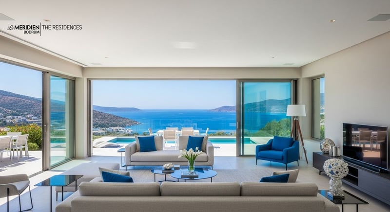 Bodrum'da residence yaşamının avantajları