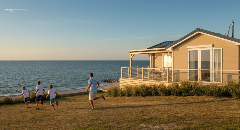 Deniz kenarında tatil evleri, huzurlu tatil seçeneği