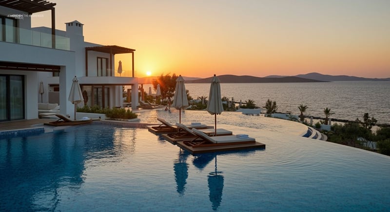 Deniz manzaralı Bodrum residence seçenekleri