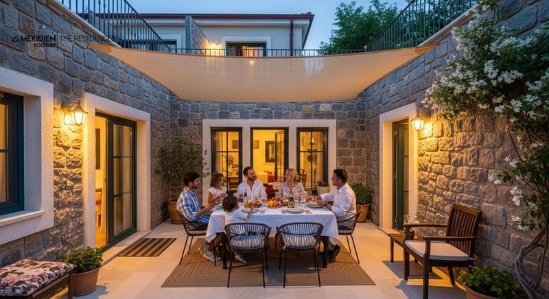 Denize sıfır Bodrum residence avantajları