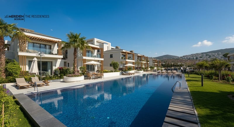 Denize sıfır Bodrum residence daireleri ile tatil keyfini uzatın