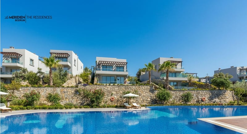 Denize sıfır Bodrum Residence'larda yaşam ayrıcalıkları