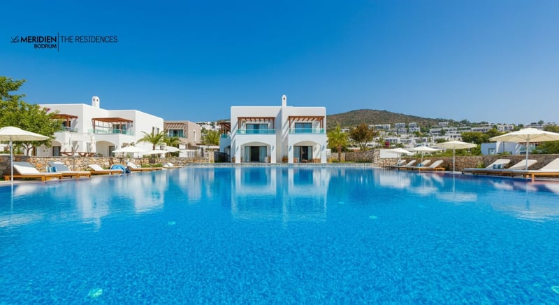 Denize sıfır Bodrum residence, maviyle iç içe yaşam