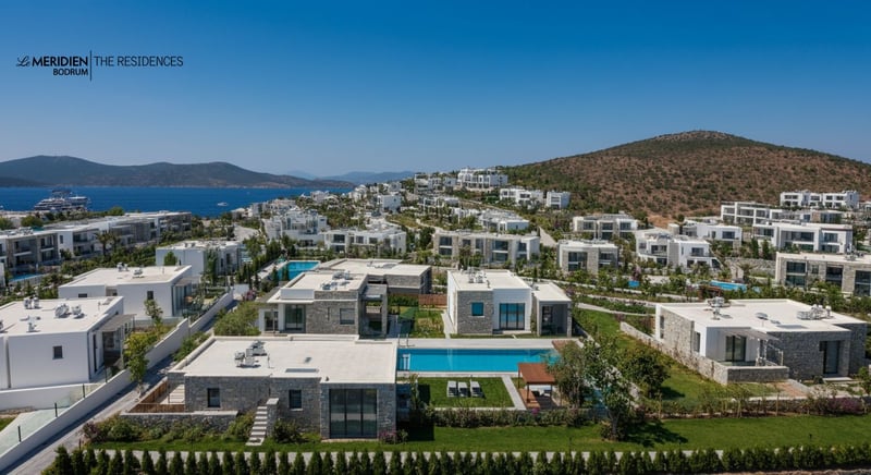 Denize sıfır Bodrum rezidansları, mavi rüyalar