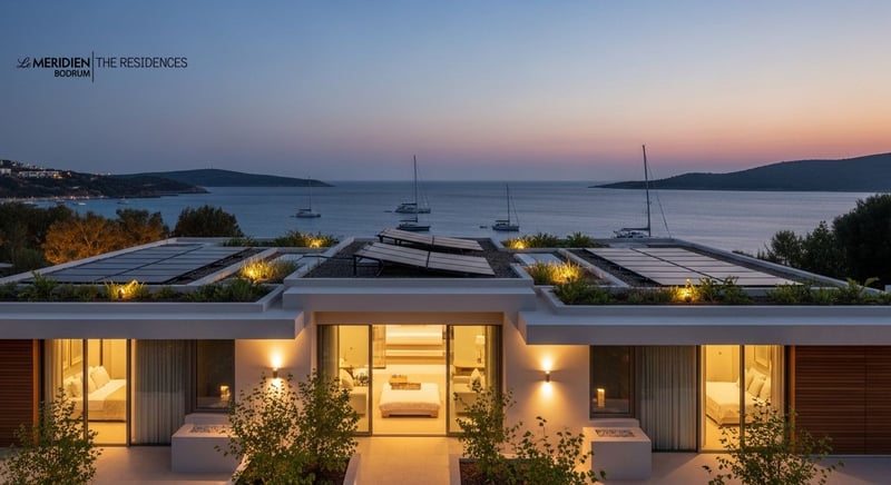 Bodrum'da denize sıfır residence konumları