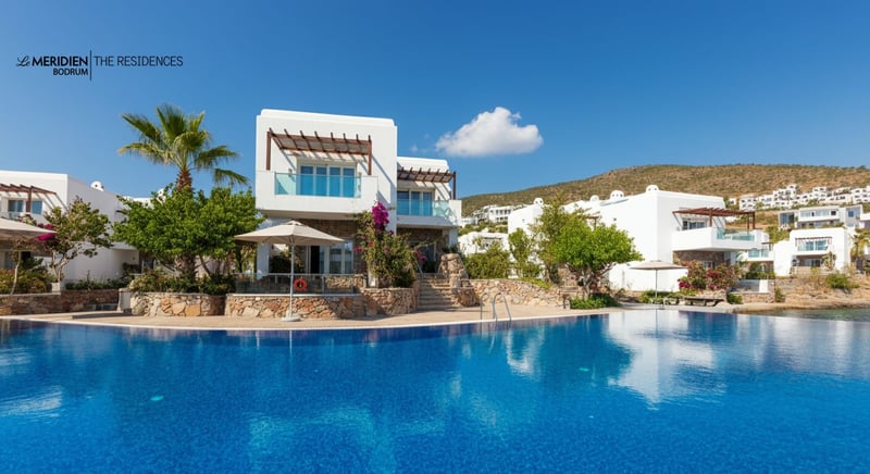 Bodrum'da denize sıfır residence hayali