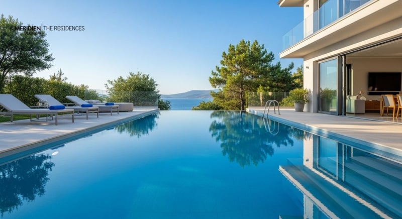 Denize sıfır residence'larda Bodrum keyfi