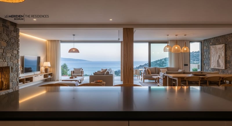 Denize Yakın Bodrum Residence: Mavi Sulara Komşu Lüks Yaşam