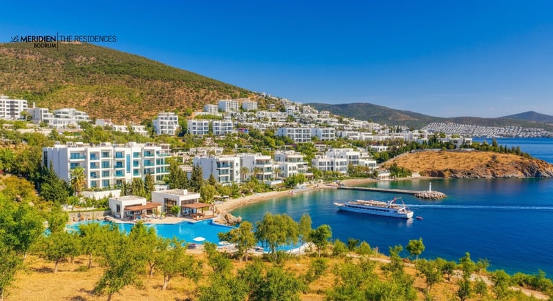 Modern Bodrum apartments with stunning views