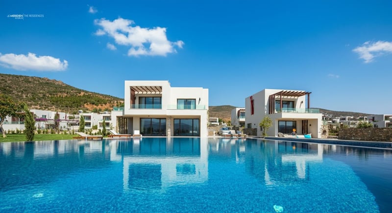 Luxury residences with stunning sea views