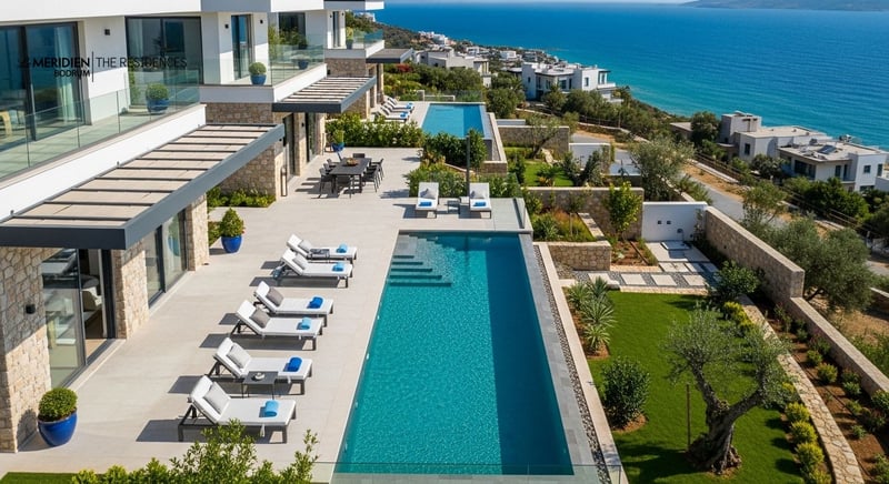Bodrum residences: apartments and villas variety