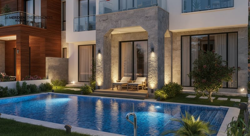 Lüks Bodrum evleri, yaşam kalitesini artıran özellikler