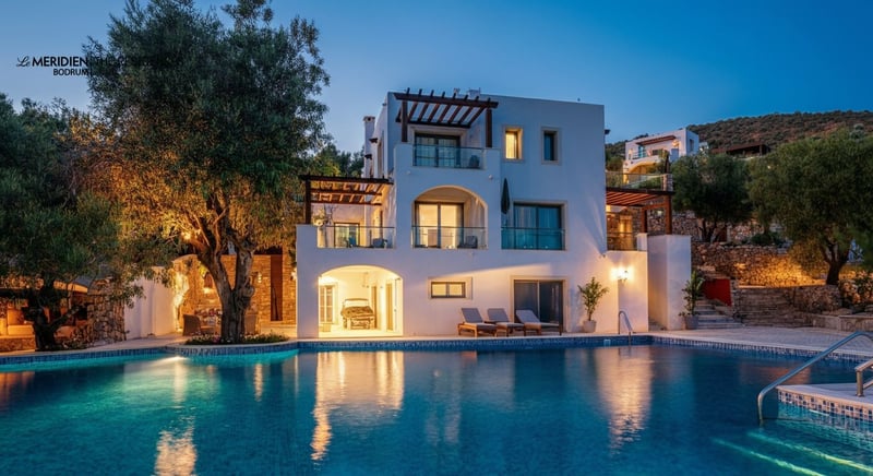 Bodrum'da konut seçenekleri: Lüks residence ve müstakil villa