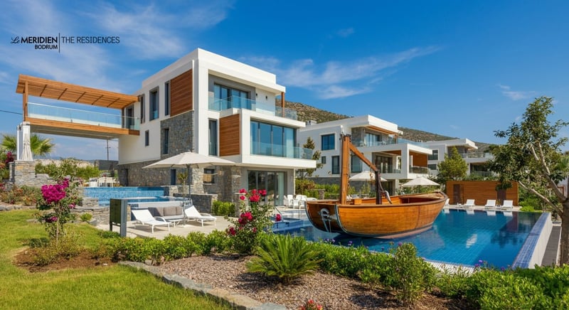 Bodrum'da lüks ve konfor sunan residence imkanları