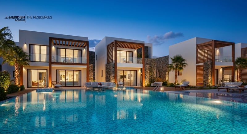 Bodrum Residence lüks ve konfor özellikleri