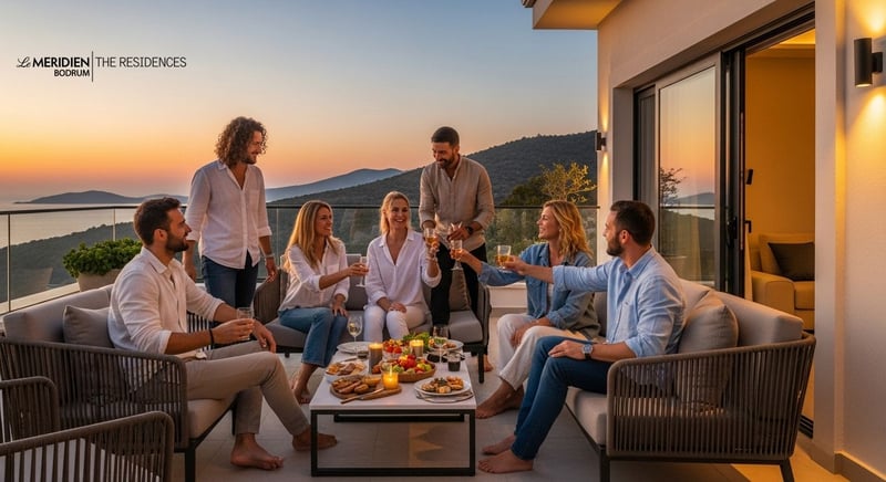 Bodrum'da lüks ve konforlu residence projeleri