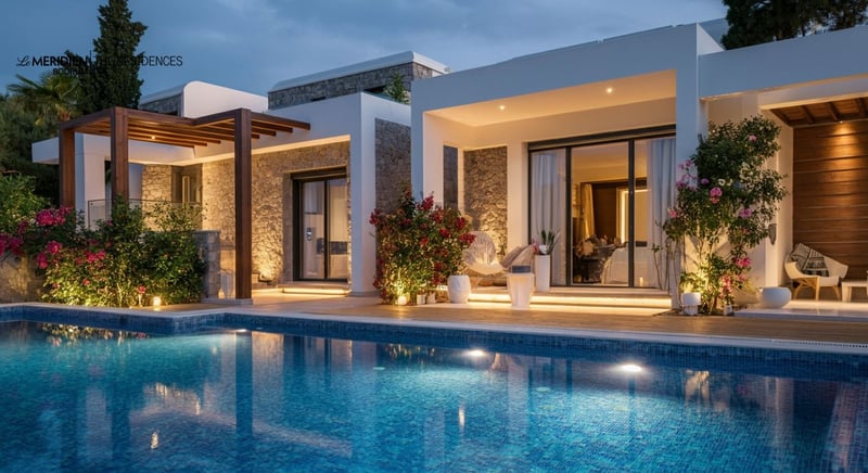Bodrum'da lüks ve konforlu residence yaşamı