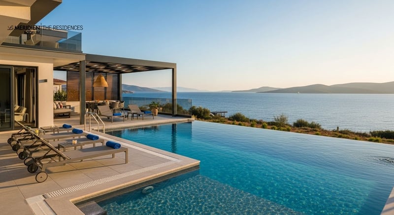 Bodrum Residence'te lüks ve konfor dolu yaşam tarzı
