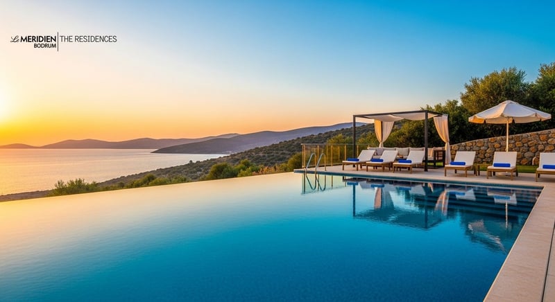 Luxury homes in Bodrum with exclusive amenities and design
