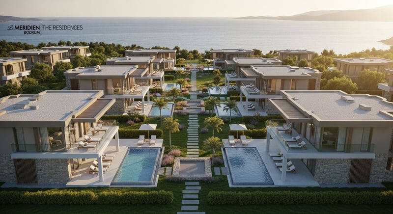 Luxury amenities in Bodrum's premier residences