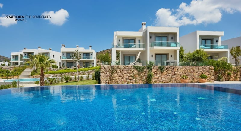 Luxury apartments in Bodrum with stunning views