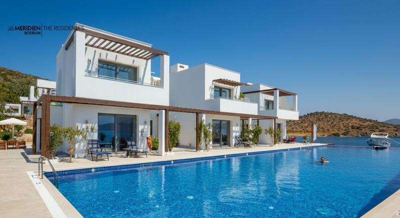 Luxury modern residences with stunning sea views