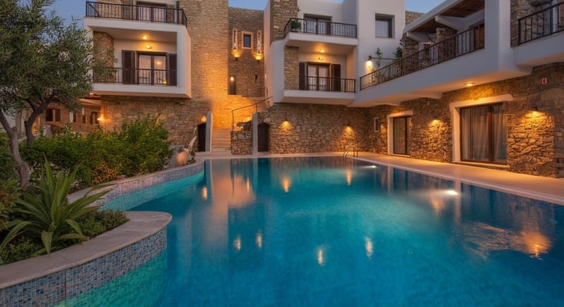 Luxury residences in Bodrum with stunning views