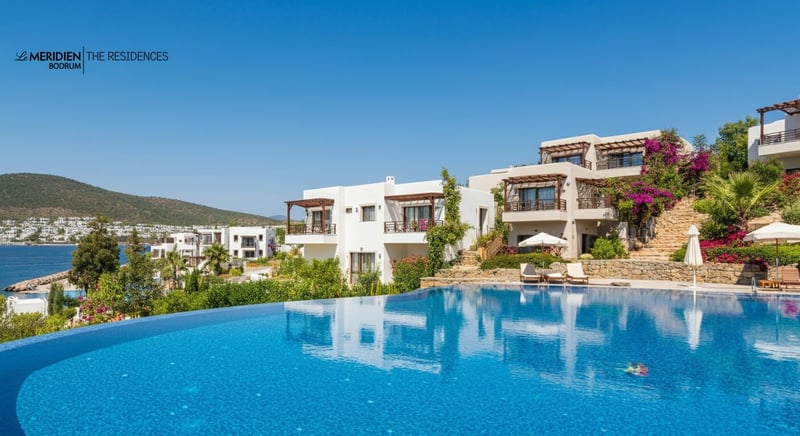 Luxury residences in Bodrum with breathtaking sea views