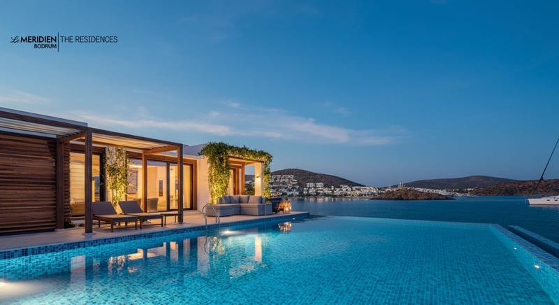 Luxury villas in Bodrum with stunning views