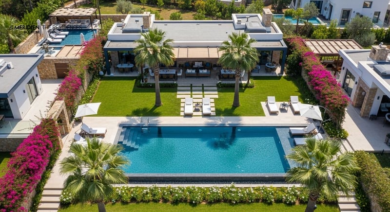 Modern apartments in Bodrum Residence, blending comfort and style