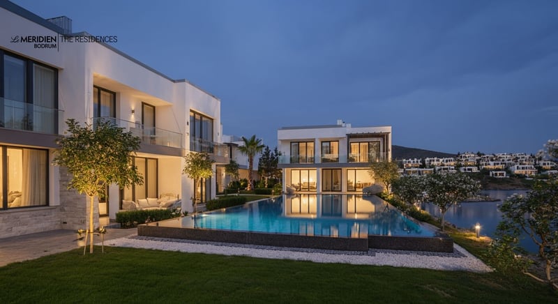 Modern architecture in Bodrum, Turkey