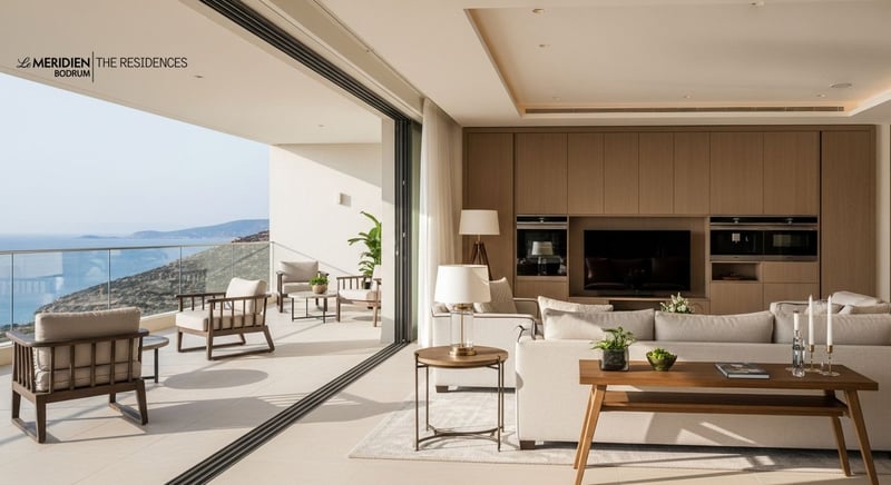 Modern residence design in Bodrum: stylish and comfortable fusion