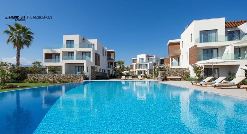 Modern residence design in Bodrum blending luxury and comfort