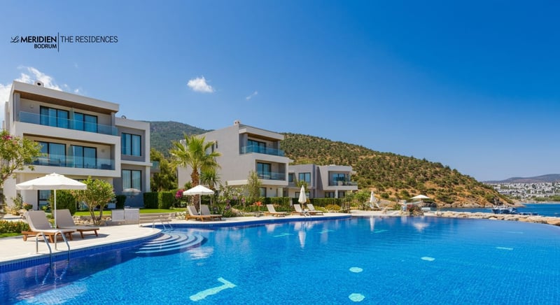 Luxury Bodrum residences with stunning sea views
