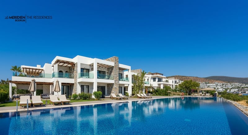 Luxury residence living in Bodrum with stunning views