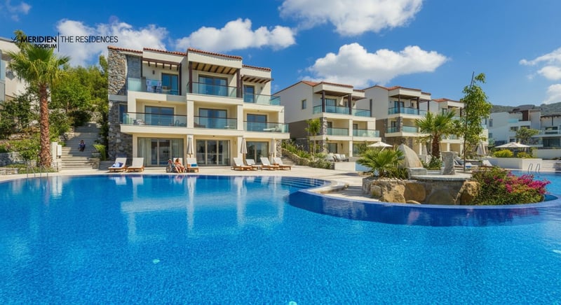 Bodrum'daki residence projelerinde sunulan imkanlar